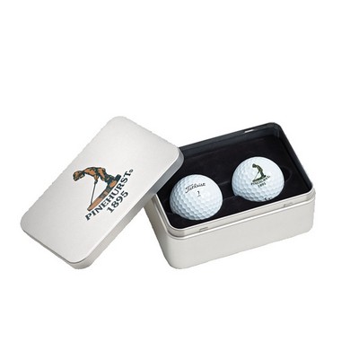 Titleist® 2-Ball Custom Tin