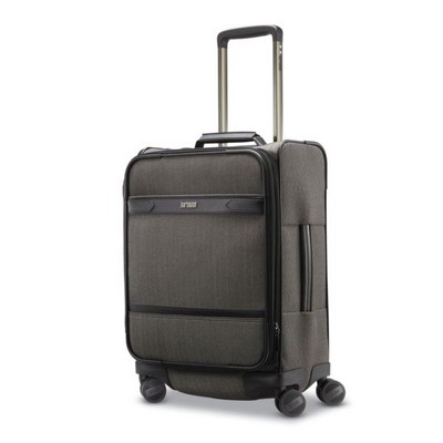 Hartmann® Black Herringbone Deluxe Domestic Carry On Expandable Spinner