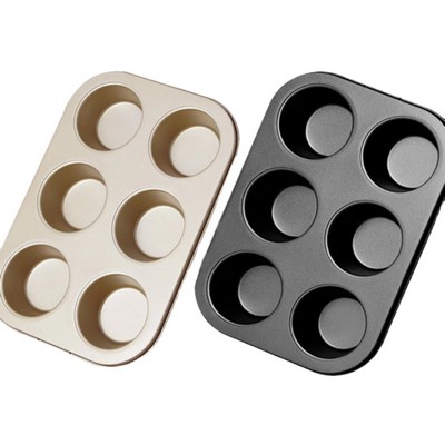 6-Hole Non-Stick Bakeware