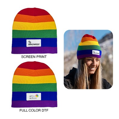 Rainbow Beanie