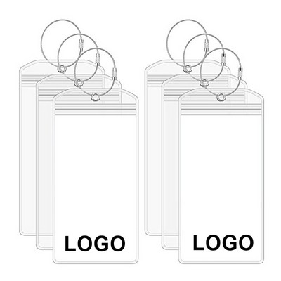 Clear Luggage Tag Cases