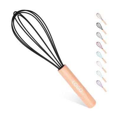 Silicone Whisks With Wooden Handle