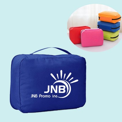 Space-Saving Collapsible Travel Toiletry Organizer