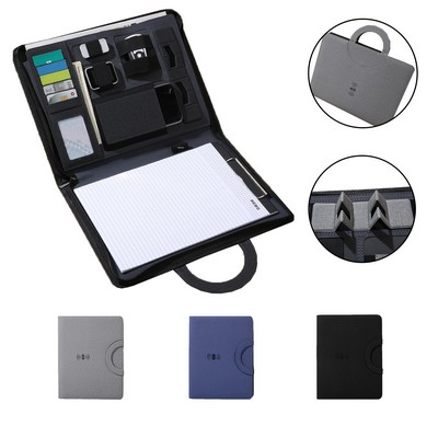 Manager Binder Folder With Wireless Power Bank