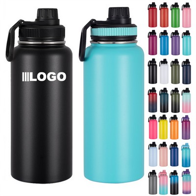 32Oz Stainless Steel Insulated Sport Water Bottle