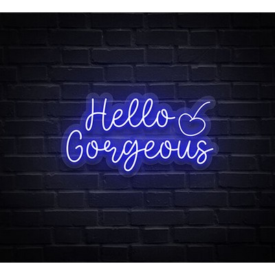 Hello Gorgeous Neon Sign