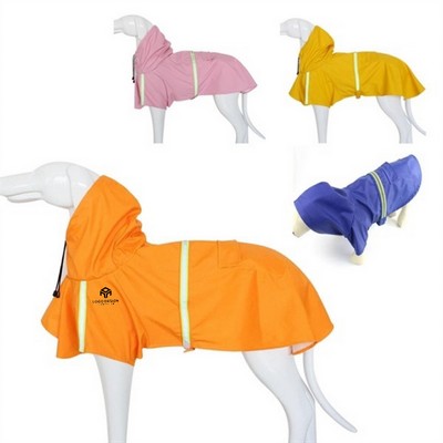 Pet Rain Jacket Poncho