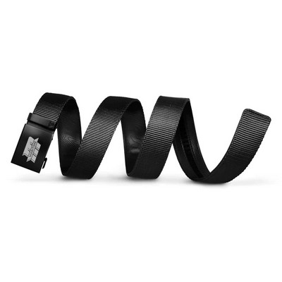 Swat Black Buckle, Black Nylon Strap