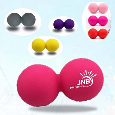 Peanut Massage Ball Double Lacrosse Massage Ball & Mobility Ball for Physical Therapy