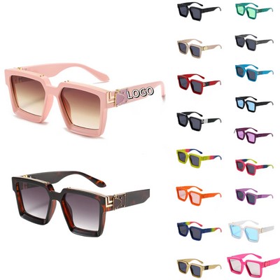 PC Large Square Frame Sunglasses