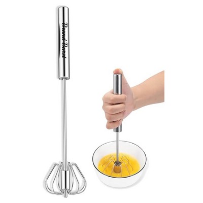 12" Hand Push Rotary Whisk