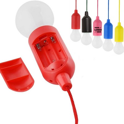 Portable Camping LED Pull Cord Light Bulb