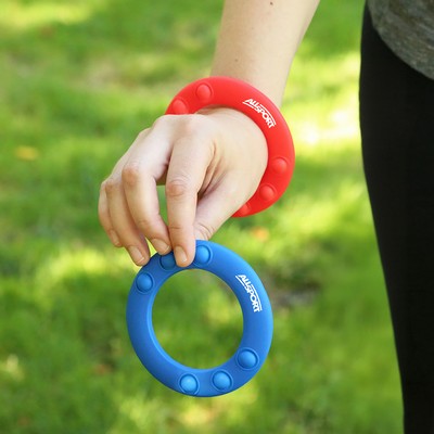 Silicone Wrist Pop-It Disc