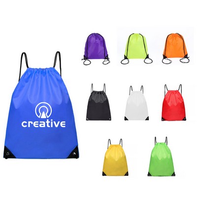 Custom Polyester Drawstring Backpack