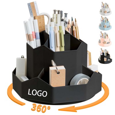 360 Degree Rotating Desk Organizer