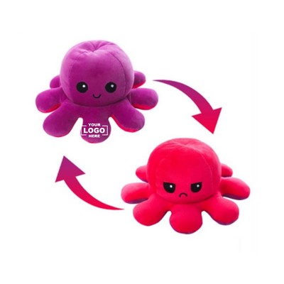 Reversible Octopus Plush Toy