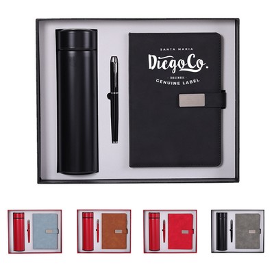 Business Gift Set (Bottle/Pen/Notebook)