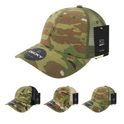 Decky MultiCam® Structured Camo Trucker Cap