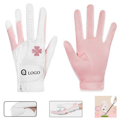 Customizable Logo Golf Gloves For Women