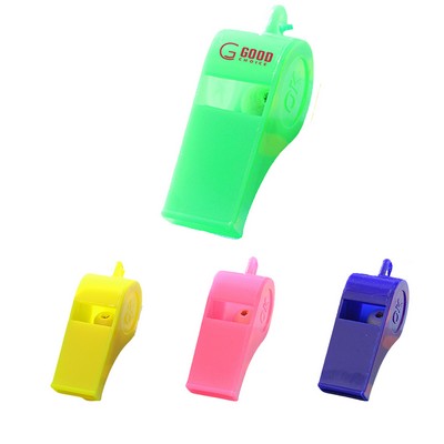 Plastic Cheering Whistle