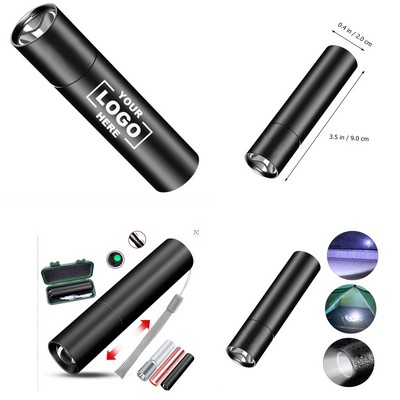 Compact Tactical LED Flashlight