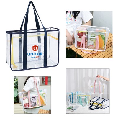 PVC Transparent Tote Bag