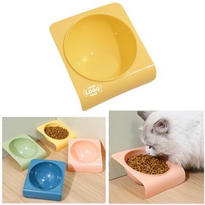 Elevated Pet Food and Water Bowl for Cats and Dogs