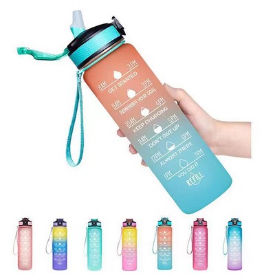 32oz Leak-Proof Drink Container BPA-Free Water Bottle