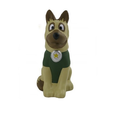 Foam German Shepherd Police Dog Stress Relief Toy