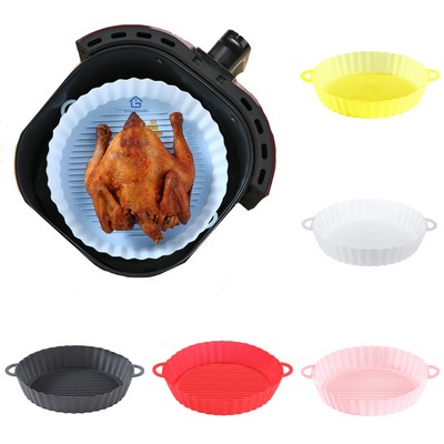 Non-Stick Heat Resistant Air Fryer Silicone Mat Tray