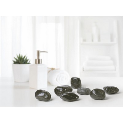 8 Piece Spa Stone Set Fea Warm or cool, soak the stones in fragrant aromatherapy oils