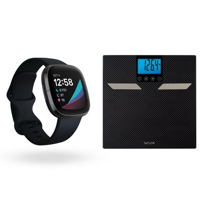 Fitbit Sense 2 Advanced Health Smartwatch W/ Body Composition Scale