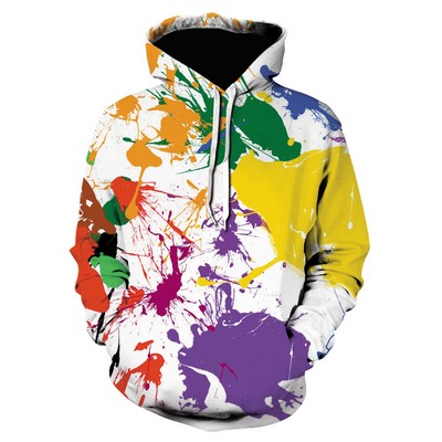 Sublimated Adult Hoodie W/ Kangaroo Pockets