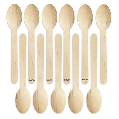 Disposable Wood Cutlery Spoons