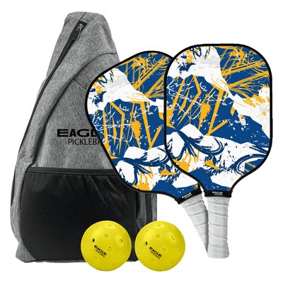 Glass Fiber Pickleball Set w/ Backpack