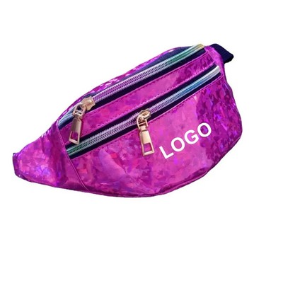 Women Sequin Waist Bag