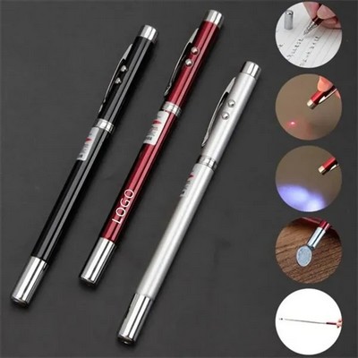 5-in-1 Telescopic Electronic Laser Pointer Pen