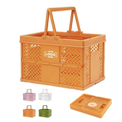 Compact Collapsible Picnic Basket