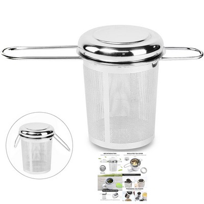 Stainless Steel Tea Infuser Tea Steeper Fine Mesh Filters