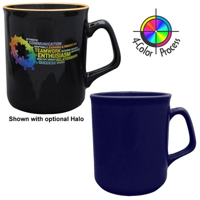 10 Oz. Cobalt Blue Titan Mug - 4 Color Process